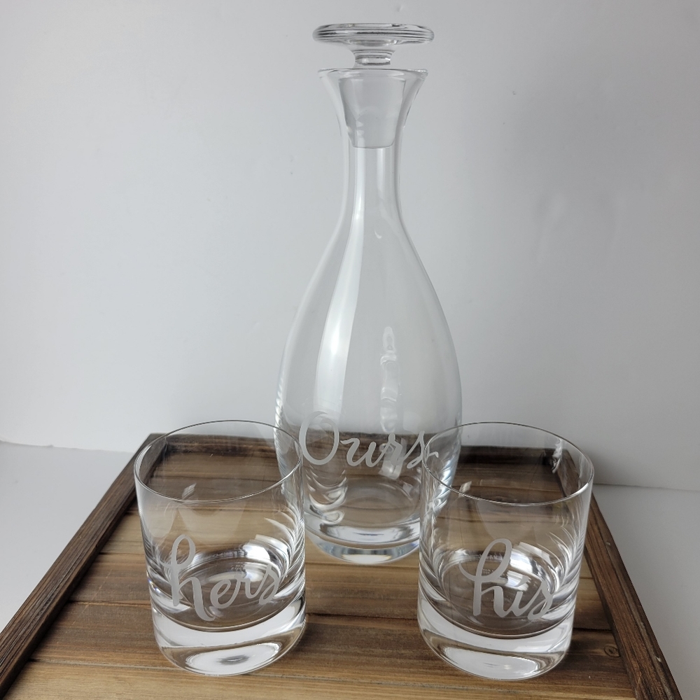 Kate Spade Lenox Two of Kind Decanter‎